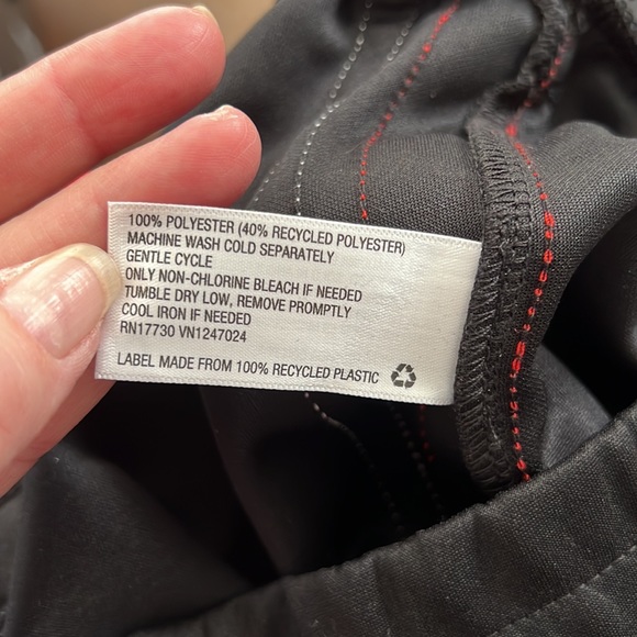 NWT Waist 28 Length 29 Polyester long Jogging pants XS - Picture 3 of 13